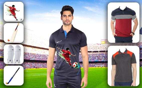Sports Jersey Design Maker - T Shirt Photo Editor 6 تصوير الشاشة