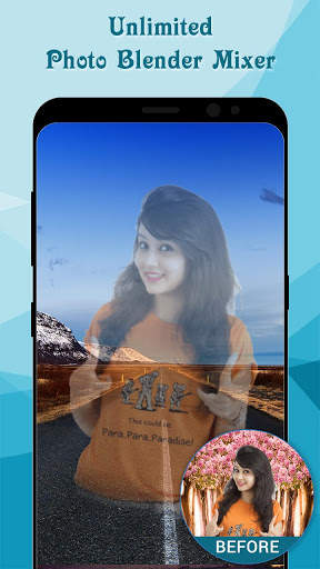 Photo Blender / Mixer - Blend Me Photo Editor 4 تصوير الشاشة