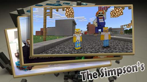 Mod tsto simpsons in Minecraft PE screenshot 1