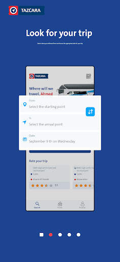 TAZCARA - Bus Tickets App screenshot 2