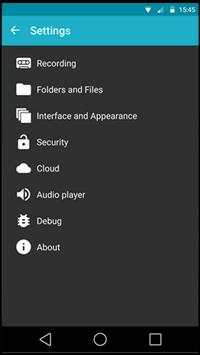 RMC Android Cell Call Recorder screenshot 2