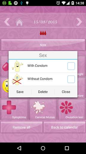 Woman Calendar(free) screenshot 4
