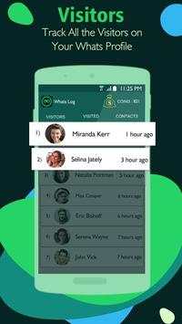 WhatsLog Tracker 1 تصوير الشاشة