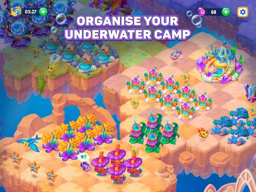 Sea Merge! Fish Games in Aquarium & Ocean Puzzle screenshot 7
