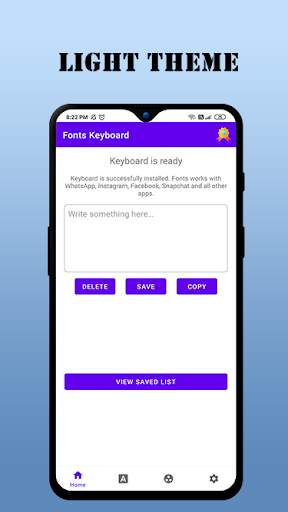 Fonts Keyboard - 100  Fancy Fonts & Emoji Keyboard screenshot 5