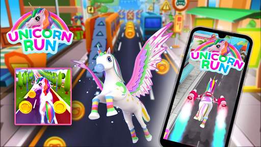 Unicorn Magical Pony Run screenshot 4
