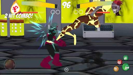 Aliens Arena: Mega Alien War Transform 2 تصوير الشاشة