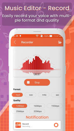 Music Editor: Trim Cutter Merge Convert Audio 6 تصوير الشاشة