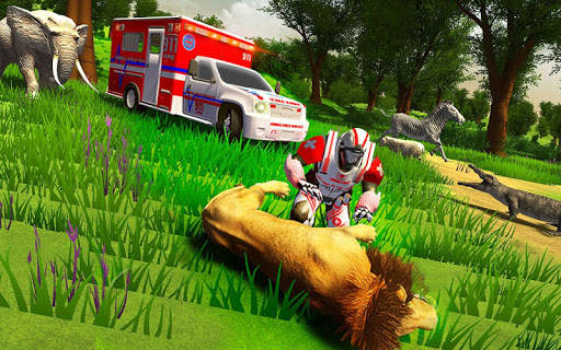 Doctor Robot Wild Animals Rescue Simulator screenshot 1