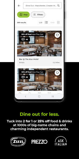 tastecard screenshot 2