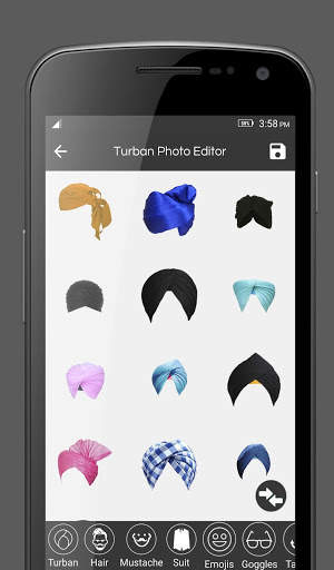 Turban Photo Editor screenshot 2