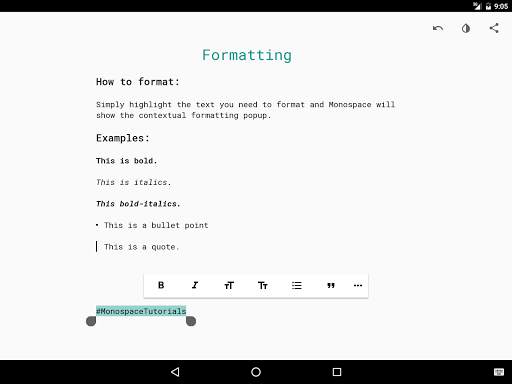 Monospace - Writing and Notes 6 تصوير الشاشة