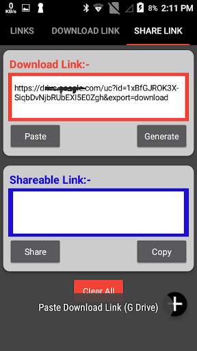 Direct Download Link Generator screenshot 2