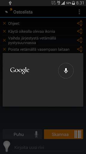 Shopping List screenshot 2