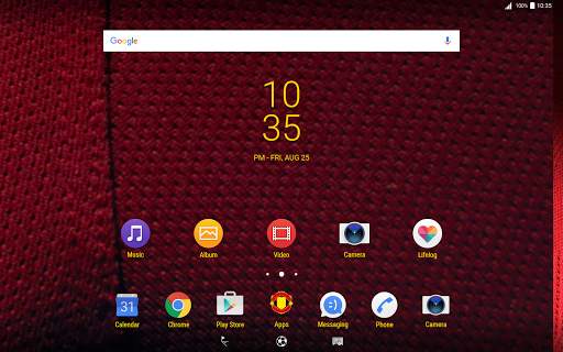 MU theme for XPERIA screenshot 5