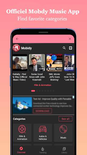 Mobidy Music - Floating Video - StreamNow screenshot 1