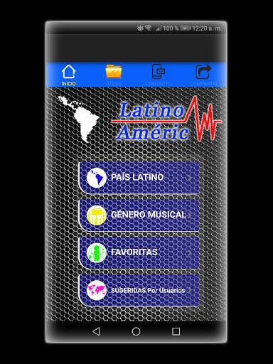 Latin Music Radios Latino América screenshot 1