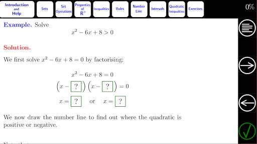Algebra Tutorial 4 screenshot 6