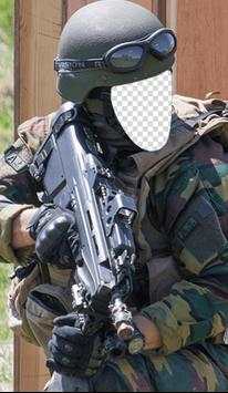 Military Suit Army Photo Frames 1 تصوير الشاشة