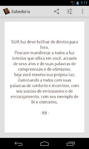 Sabedoria Free screenshot 2