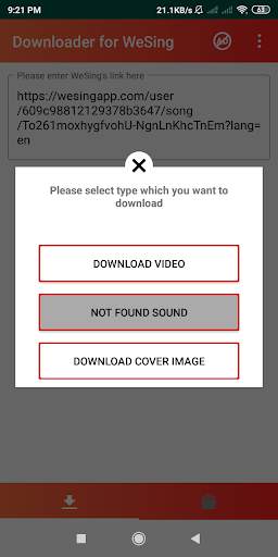 Downloader for WeSing screenshot 2