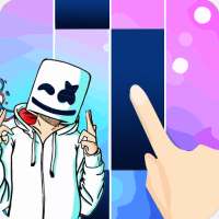 Marshmello Perfect Piano Tiles logo