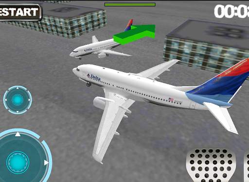 Airport 3D airplane parking screenshot 6