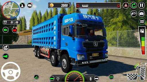 Real Cargo Truck Games 2023 screenshot 2