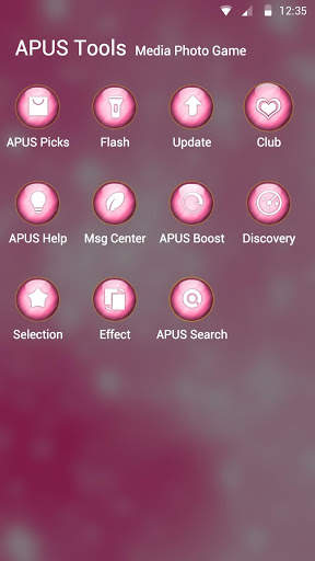 Pink Dream-APUS Launcher theme screenshot 3