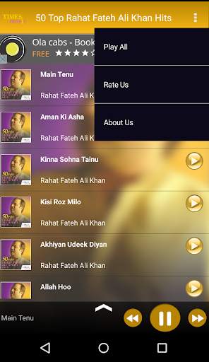 50 Top Rahat Fateh Ali Khan Songs screenshot 4
