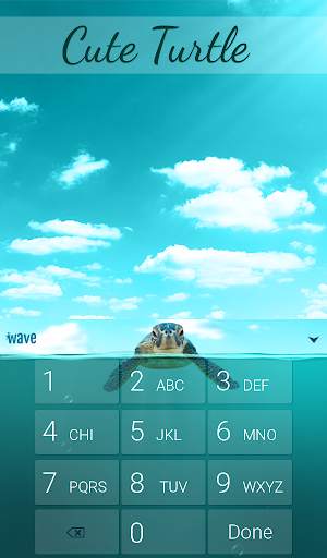 Cute Turtle Animated Keyboard + Live Wallpaper screenshot 5
