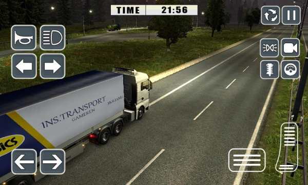 Real European Truck Driving Sims 2018 screenshot 3