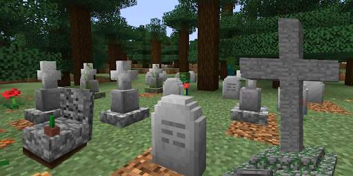 Gravestone Mod for Minecraft screenshot 1