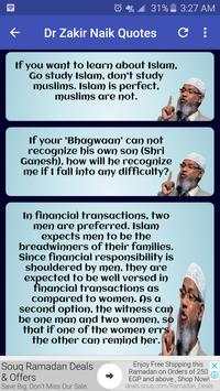 Quotes and Sayings Zakir Naik screenshot 2