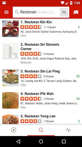 Yelp screenshot 2