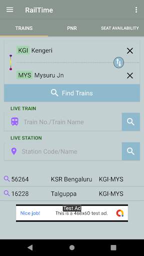 RailTime screenshot 4