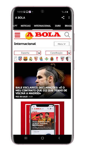 A BOLA screenshot 2