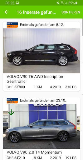 Automarkt Schweiz: Jetzt Auto kaufen स्क्रीनशॉट 2