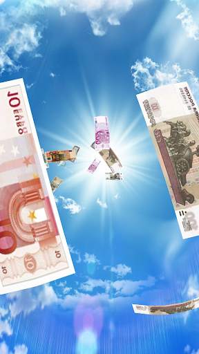Falling Money Live Wallpaper screenshot 3