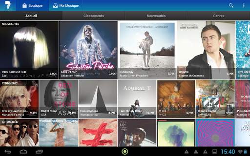 L’appli 7digital sur Android screenshot 14