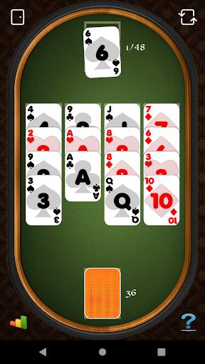 Aces Up Solitaire Kartenspiel screenshot 8