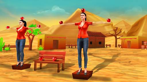 Apple Shooter Girl - 3d Archery Game स्क्रीनशॉट 5