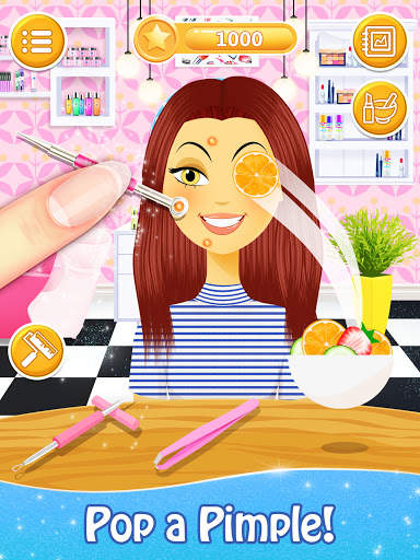 Salon Games for Girls: Spa Makeover Day screenshot 4