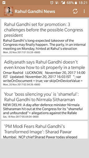 Rahul Gandhi News screenshot 3