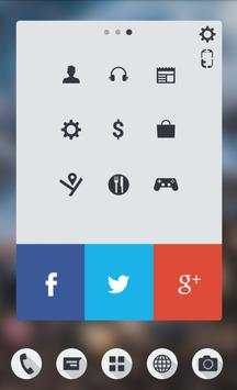 Kartu datar UI Tema screenshot 4