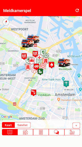 Meldkamerspel - Brandweer 911 screenshot 1