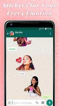 Stickers for Whatsapp Ariana Fort screenshot 7