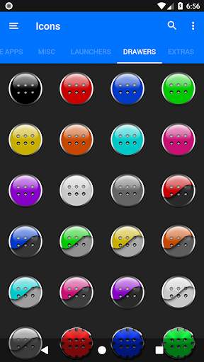 Light Blue Icon Pack скриншот 8