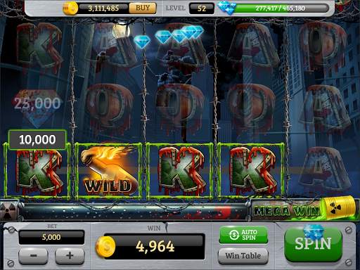 Zombie slot machine screenshot 4