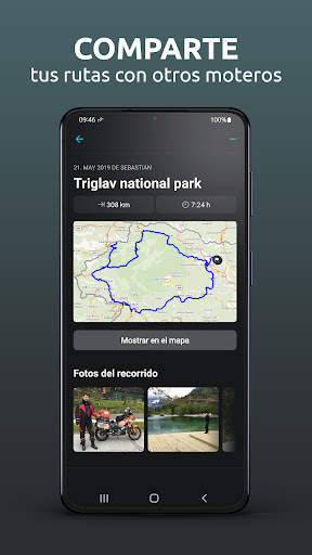 calimoto – GPS y Rutas en Moto screenshot 7